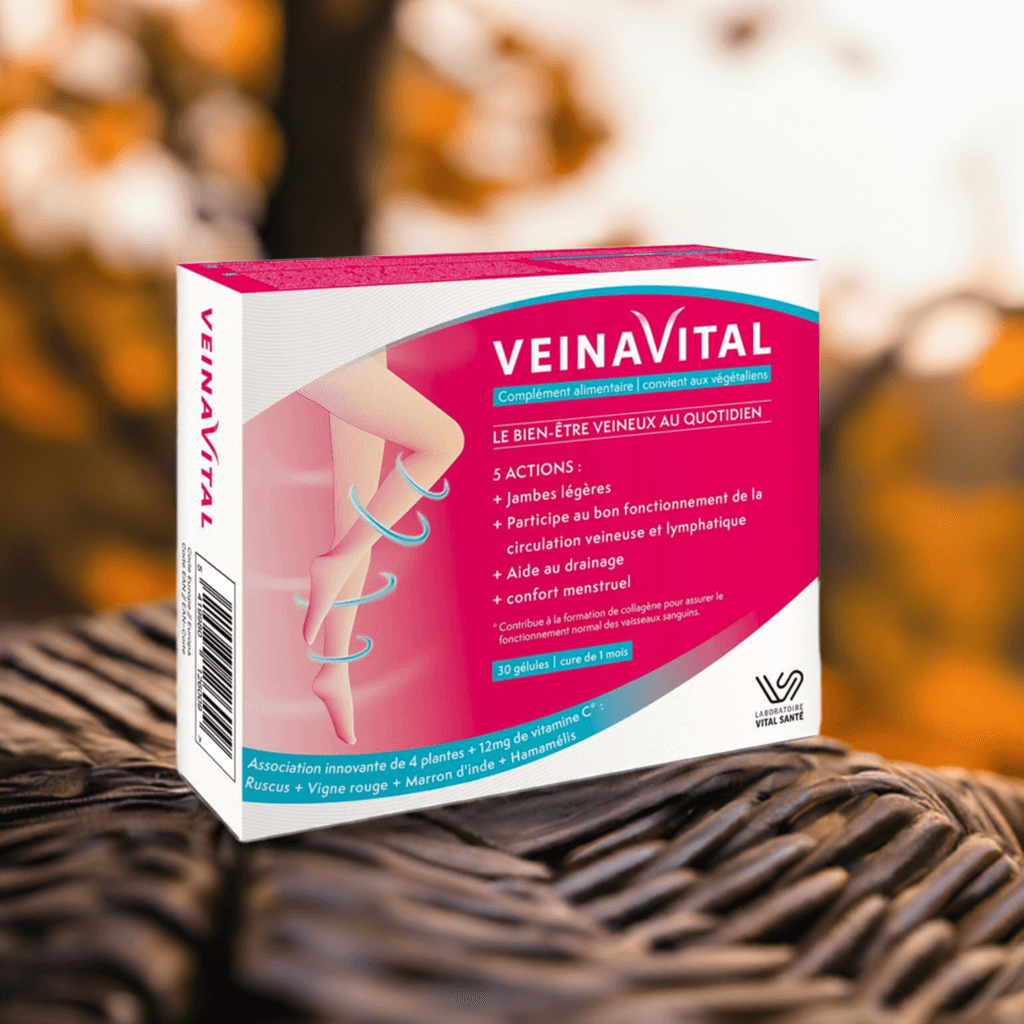 Veinavital – complément circulation veineuse et lymphatique à base de plantes