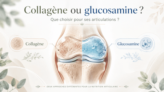 Collagène ou glucosamine : comparaison de deux approches pour la nutrition articulaire et le cartilage