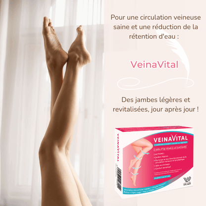 Veinavital – complément naturel pour jambes légères et circulation veineuse
