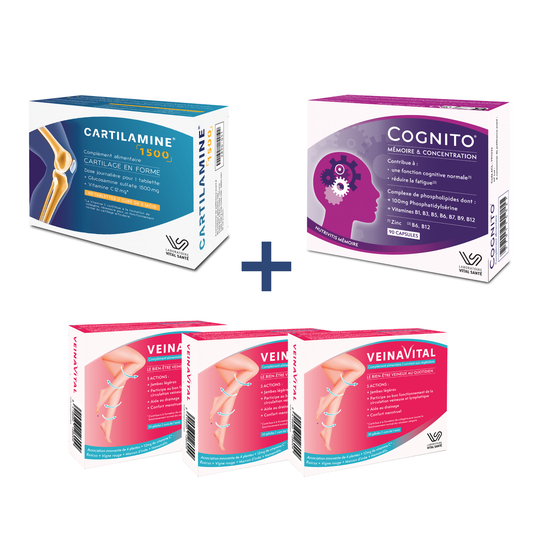 Pack Bien-Être Premium – Articulations, Circulation & Mémoire 3 mois