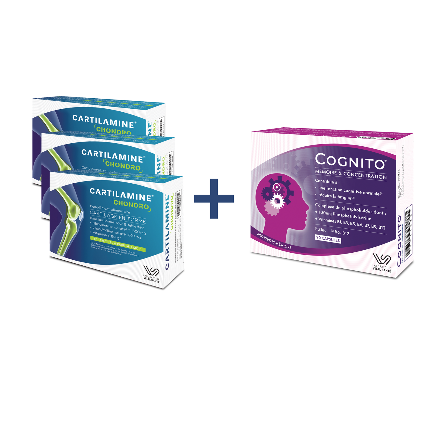 Pack Mobilité & Esprit Clair 3 mois – Chondro + Cognito