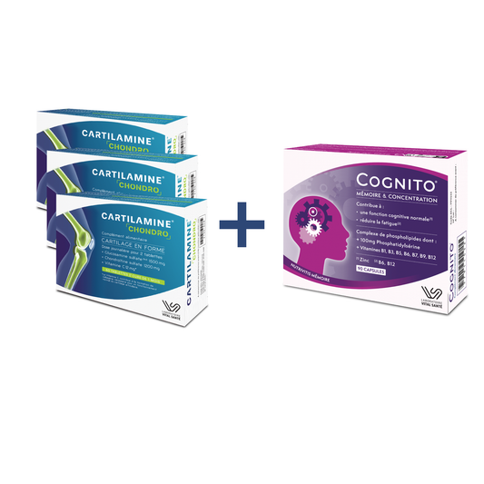 Pack Mobilité & Esprit Clair 3 mois – Chondro + Cognito