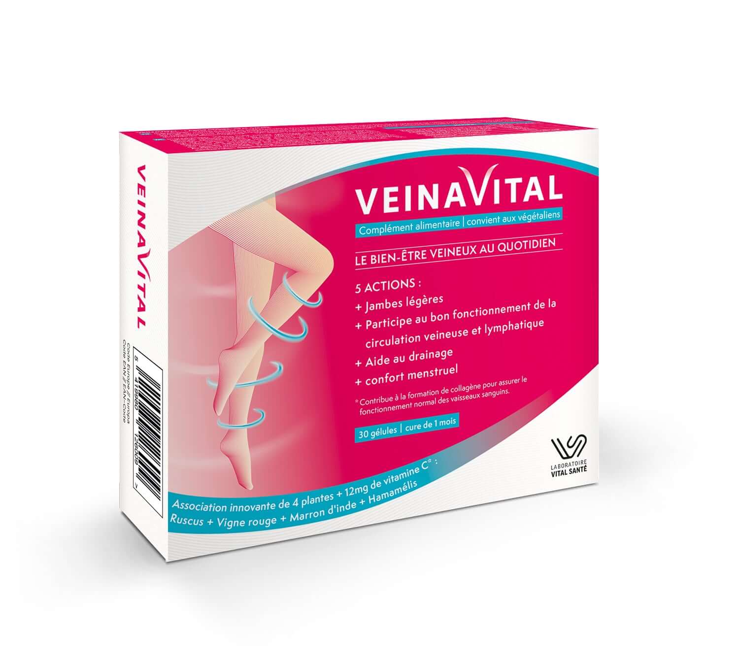 Veinavital pour la circulation sanguine