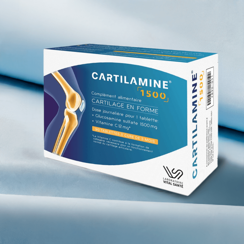 complément alimentaire cartilamine 1500 pour améliorer la mobilité articulaire