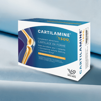 complément alimentaire cartilamine 1500 pour améliorer la mobilité articulaire