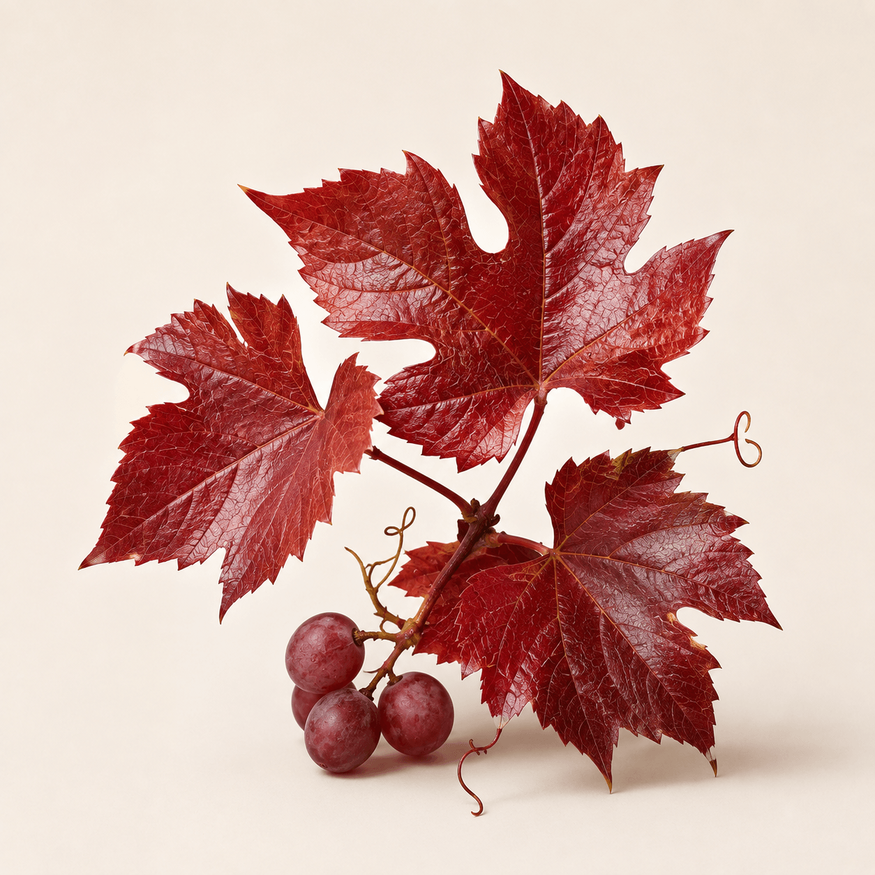 Vigne rouge Vitis vinifera, plante de la formule Veinavital